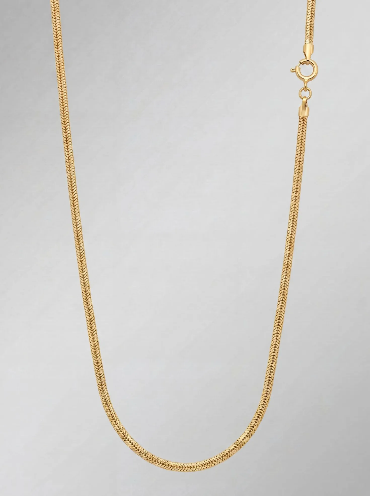 Schlangenkette aus Gold