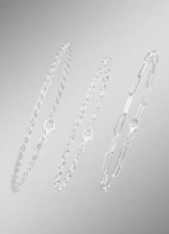 Schmuckset, 3-teilig, aus drei Armbändern