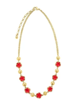 Schmuckset, 3-teilig, im Blumendesign