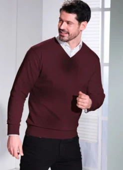 Schöner V-Pullover