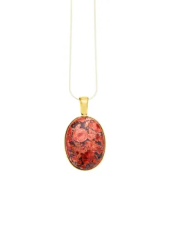 Schönes Unikat: Anhänger mit Flower Opal