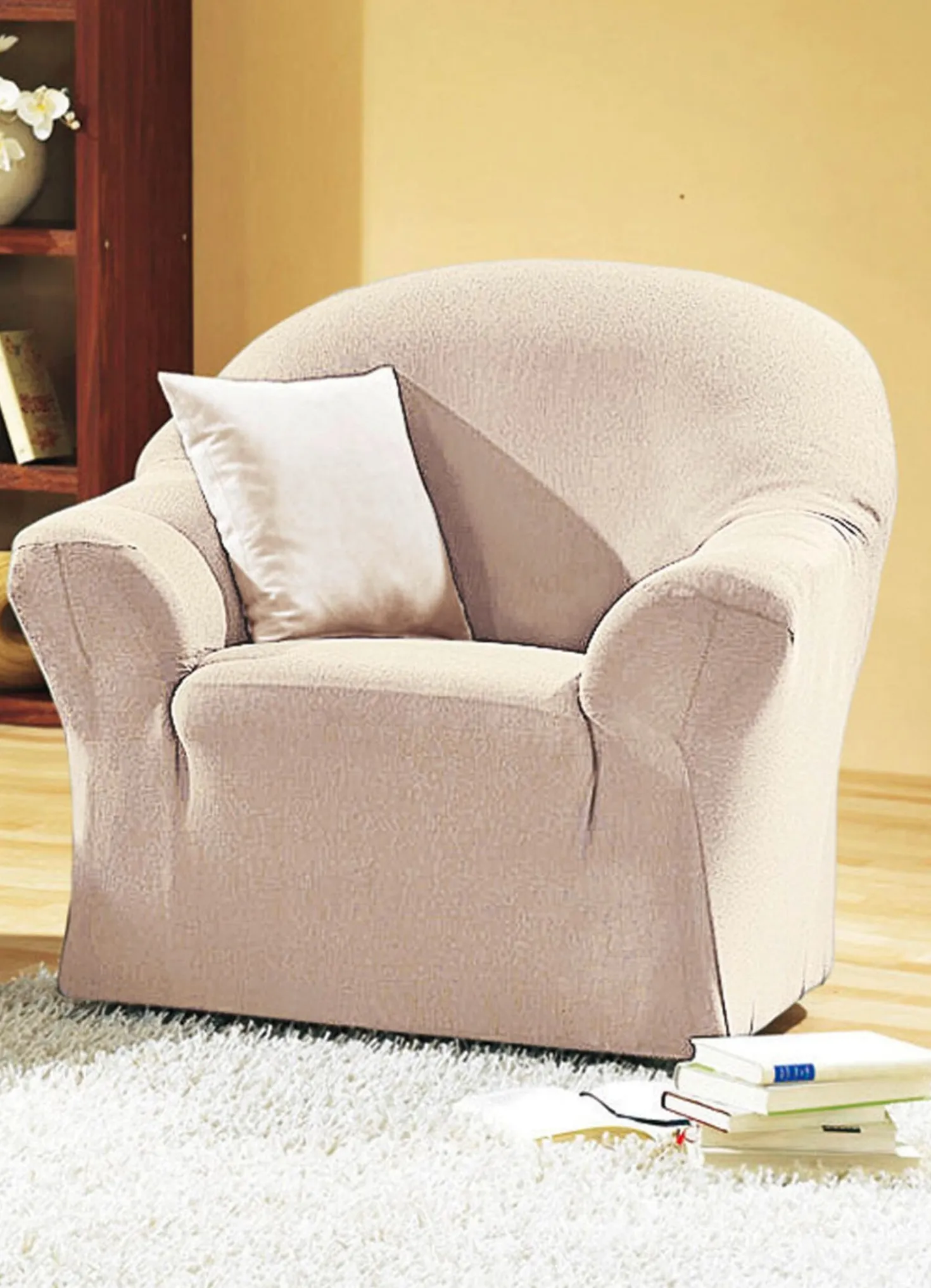 Schützende Stretchbezüge für Sessel und Sofa