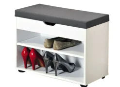 Schuhbank mit Sitzkissen