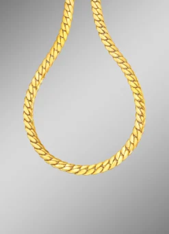 Schwere Panzerkette aus Gold