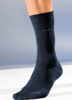 Sechserpack Socken mit gedoppeltem Komfortbund
