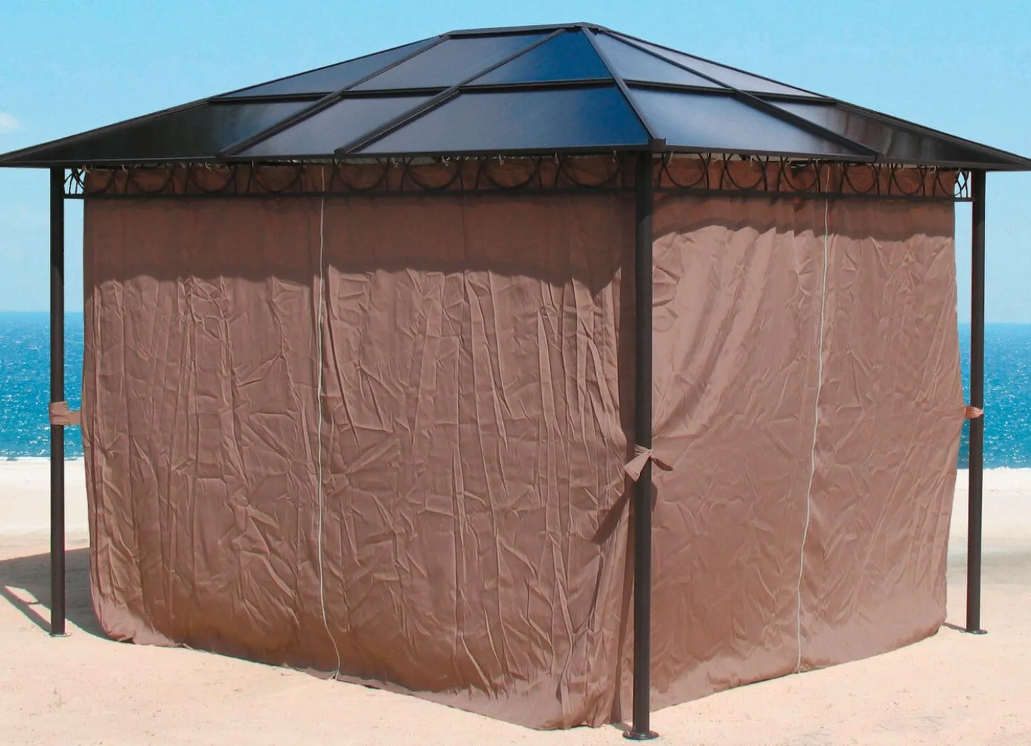 Seitenwand-Set, 4-teilig, für Hardtop-Pavillon