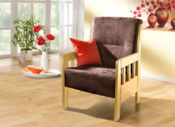 Sessel aus massiver Kiefer