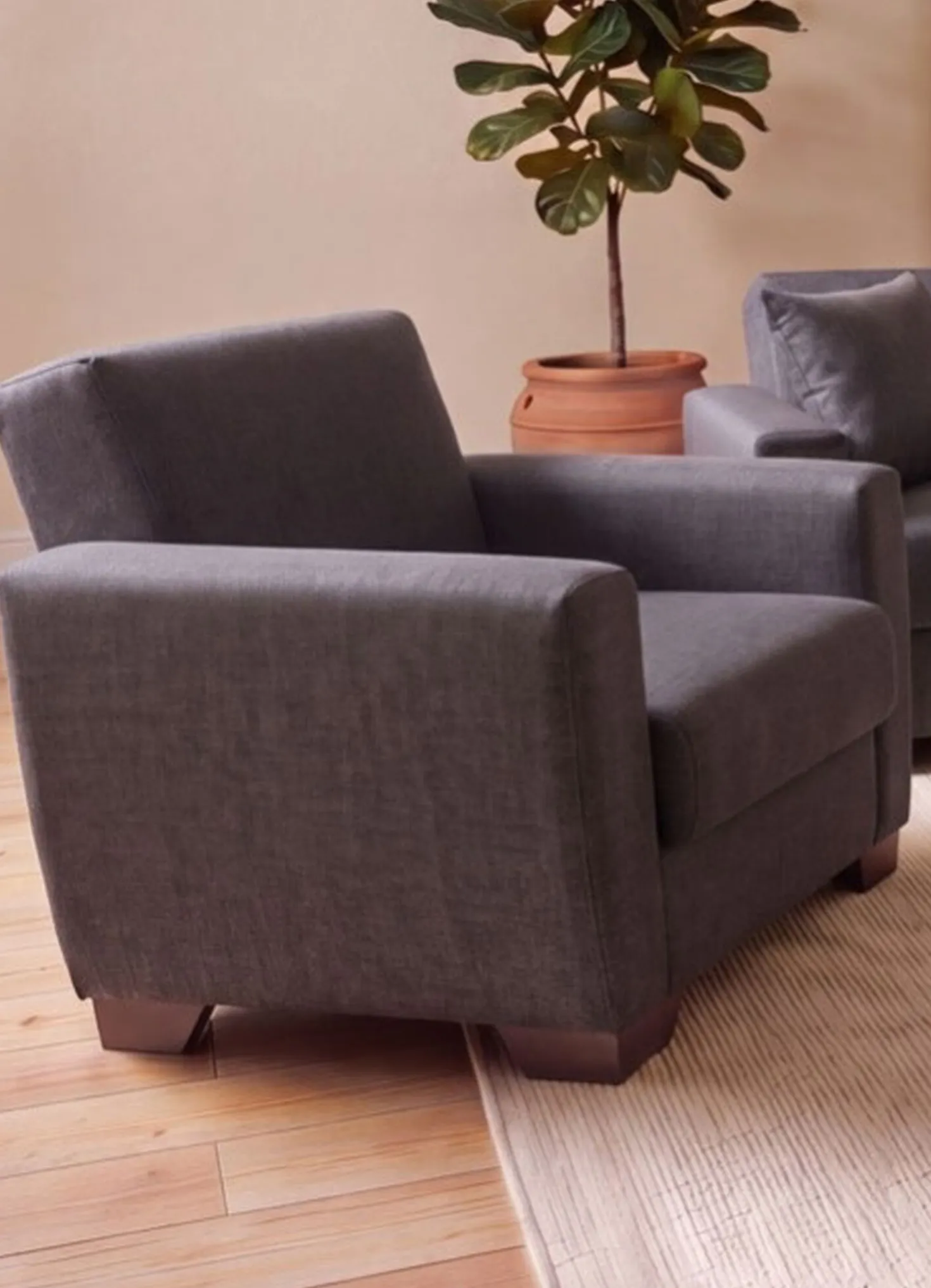 Sessel mit Bettfunktion