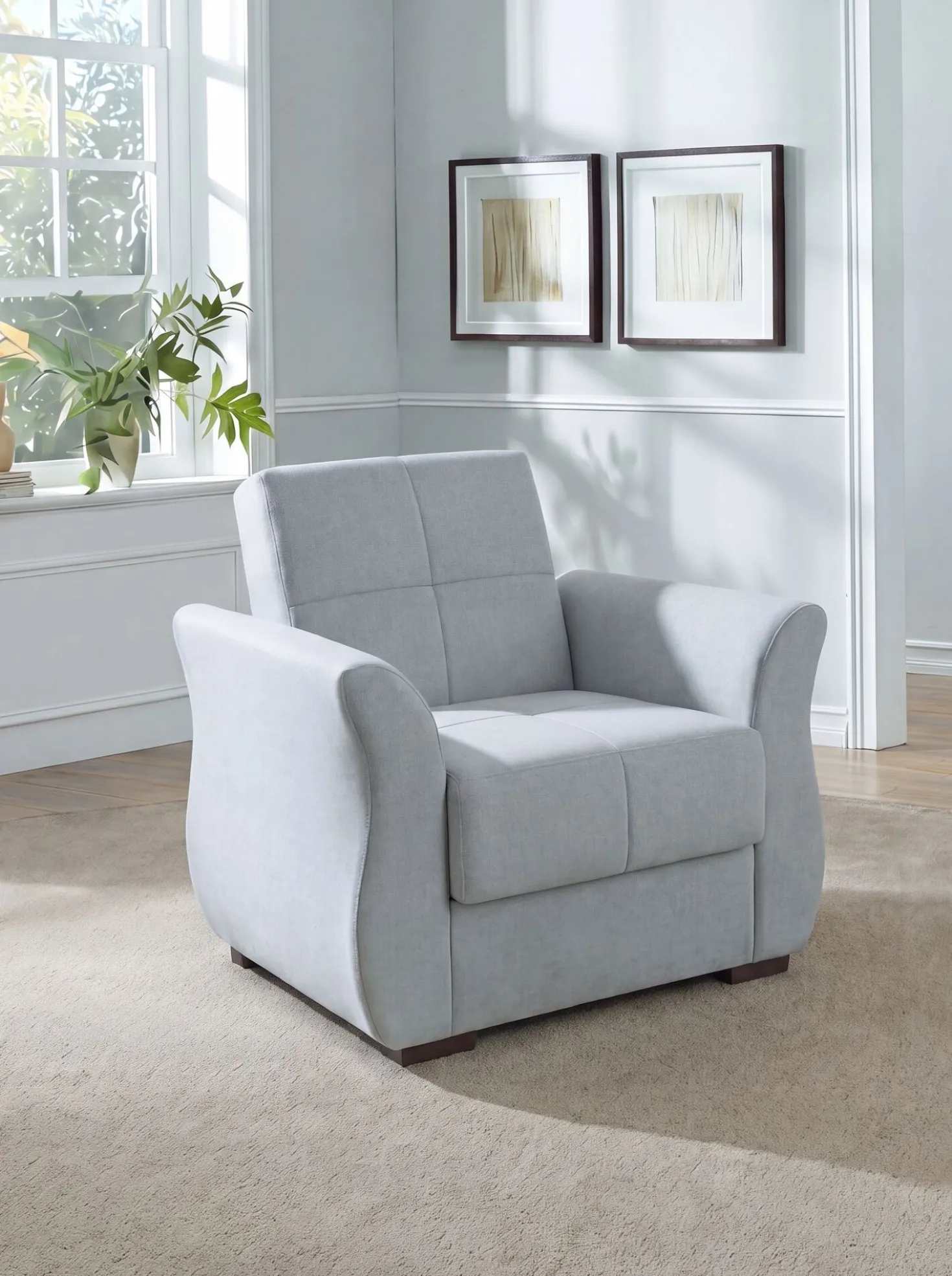 Sessel mit praktischer Bettfunktion