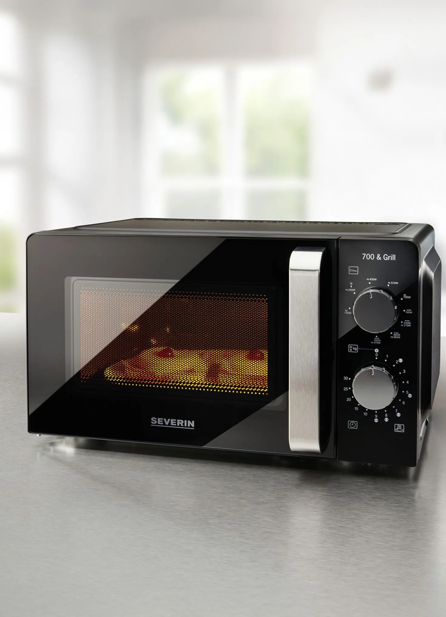 Severin MW7781 Mikrowelle mit Grillfunktion