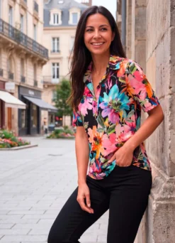 Shirtbluse in Premium-Qualität