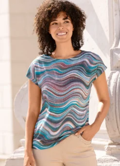 Shirt in Feinstrick