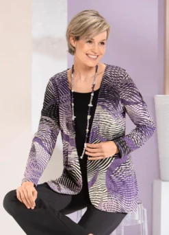 Shirt in Jacken-Optik