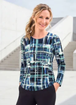 Shirt mit Alloverdruck