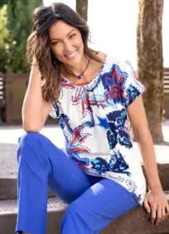 Shirt mit Allover-Druck