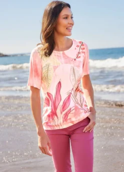 Shirt mit Allover-Druck