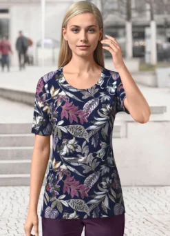 Shirt mit Allover-Druck