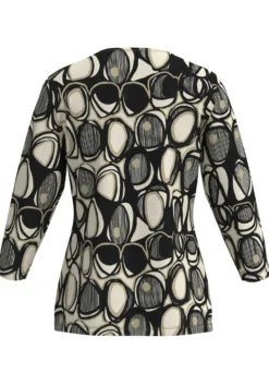 Shirt mit farbbrillantem Allover-Druck