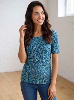 Shirt mit floralem Druck