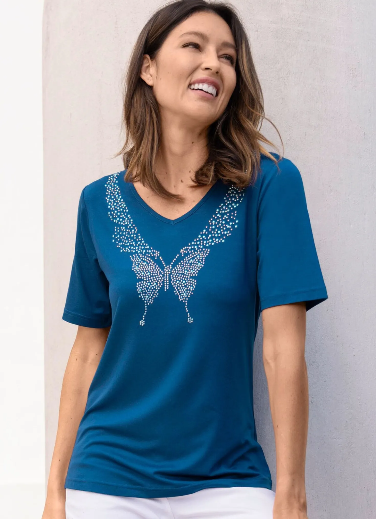 Shirt mit kurzen Ärmeln