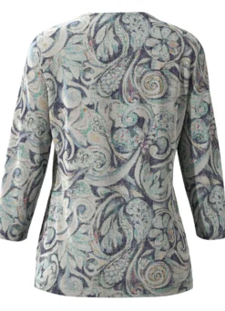 Shirt mit 3/4-langen Ärmeln