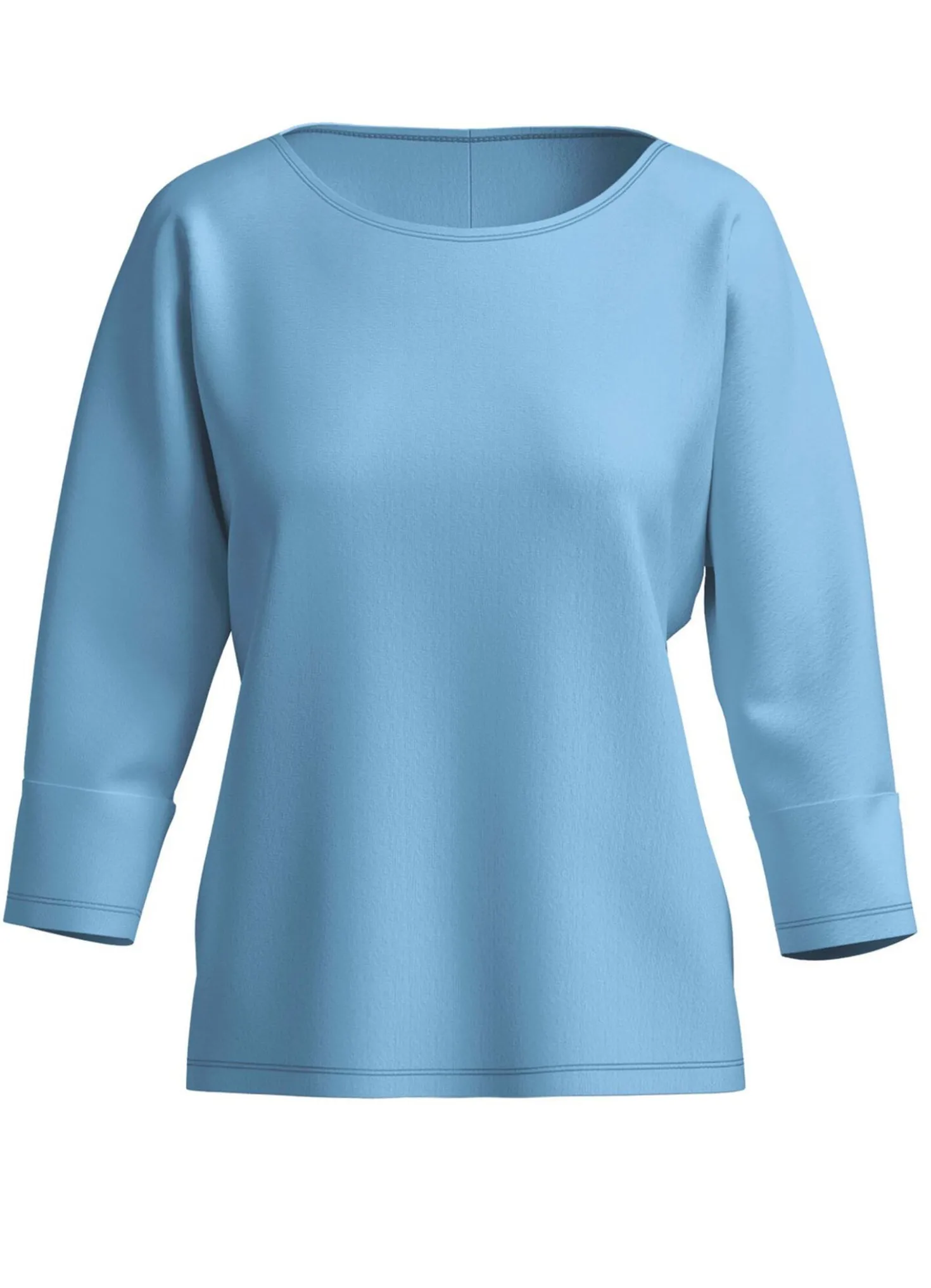 Shirt mit rundem Halsausschnitt