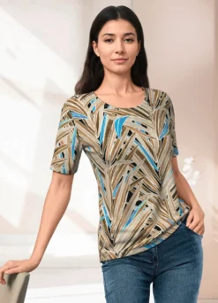 Shirt mit Rundhalsausschnitt