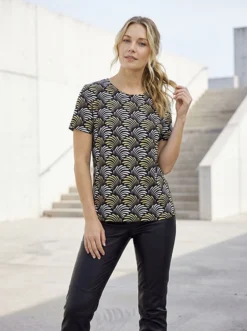 Shirt mit Rundhalsausschnitt