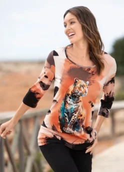Shirt mit Tiermotiv
