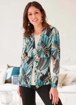Shirt mit Zierknöpfen