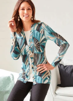 Shirt mit Zierknöpfen