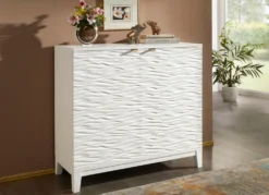 Sideboard mit 3D-Wellendekoration