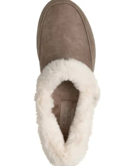 SKECHERS, bequeme Damen-Hausschuhe, mit geformter Slip-Ins Fersenplatte