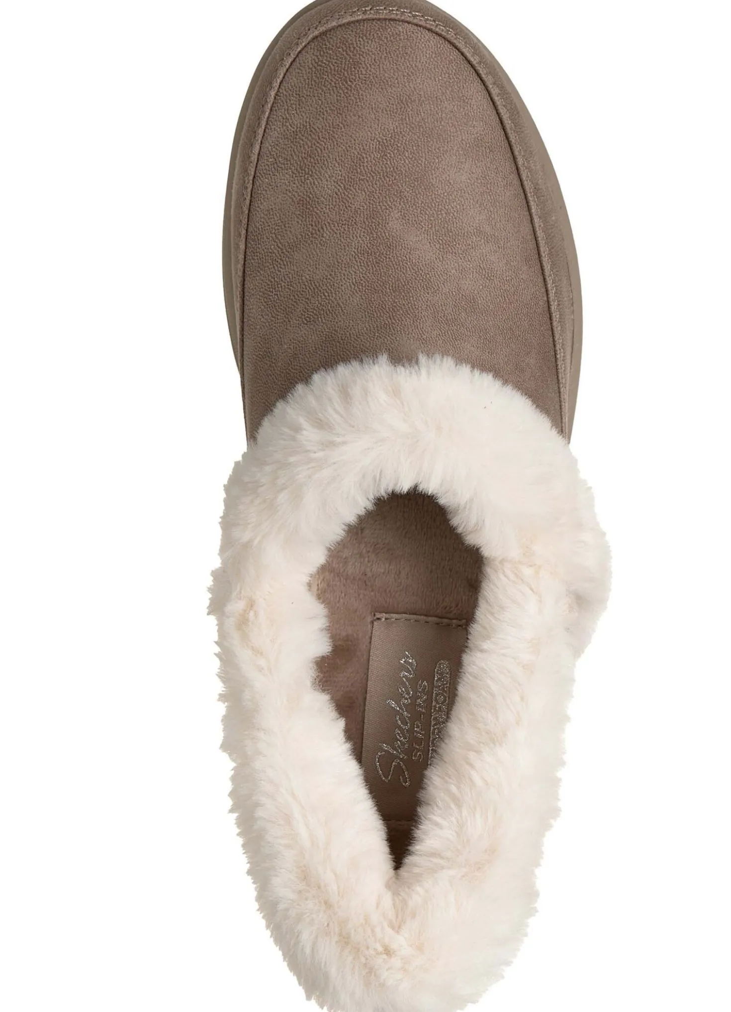 SKECHERS, bequeme Damen-Hausschuhe, mit geformter Slip-Ins Fersenplatte