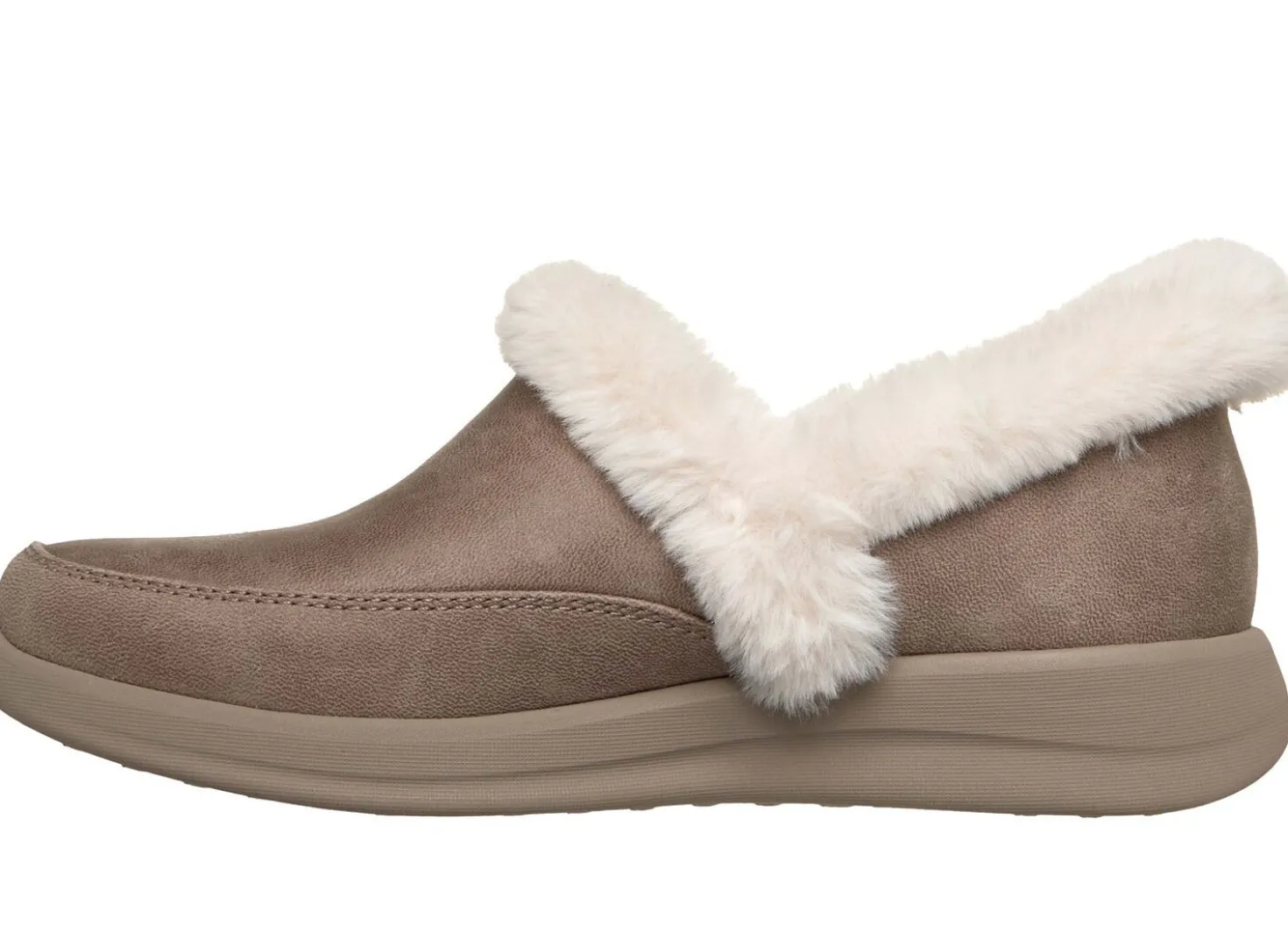 SKECHERS, bequeme Damen-Hausschuhe, mit geformter Slip-Ins Fersenplatte