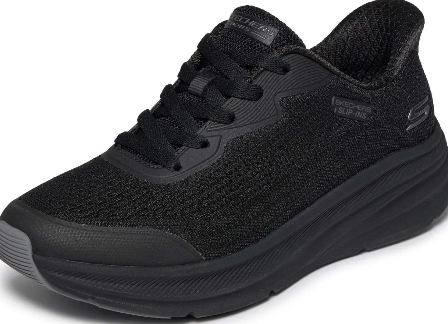 SKECHERS, sportliche Damen-Sneaker, mit geformter Slip-Ins Fersenplatte