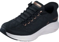 SKECHERS, stylische Damen-Sneaker, mit geformter Slip-Ins Fersenplatte