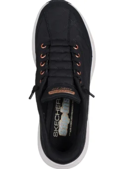 SKECHERS, stylische Damen-Sneaker, mit geformter Slip-Ins Fersenplatte