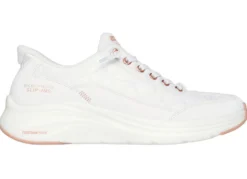 SKECHERS, stylische Damen-Sneaker, mit geformter Slip-Ins Fersenplatte