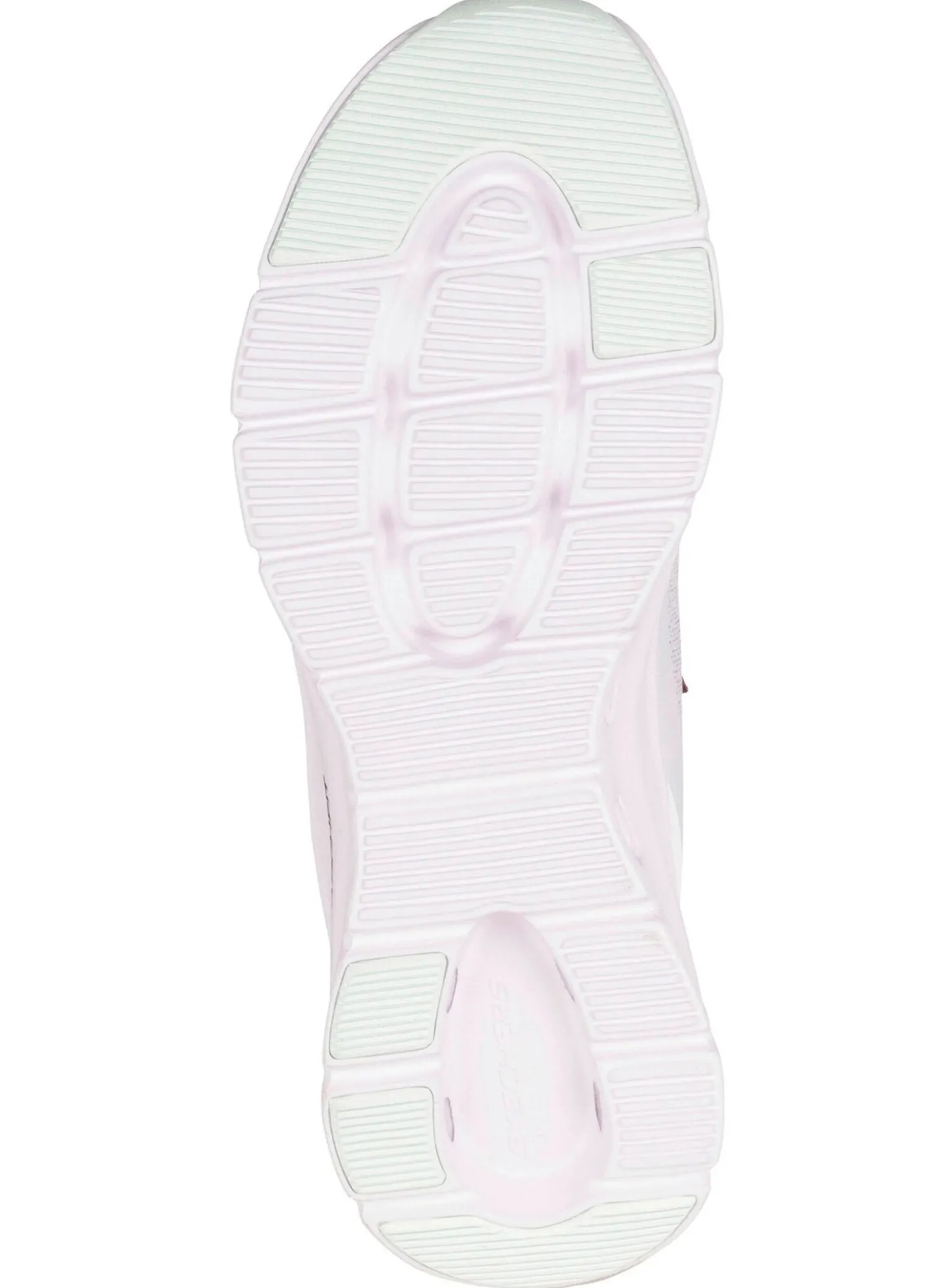 SKECHERS, trendige Damen-Sneaker, mit geformter Slip-Ins Fersenplatte
