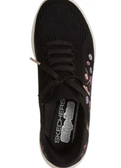 SKECHERS, trendige Damen-Sneaker, mit geformter Slip-Ins Fersenplatte