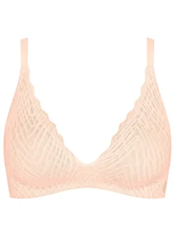 sloggi ZERO Feel-Push-up-BH mit Elastikspitze