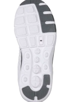 Sneaker aus effektvoll dessiniertem Textilmaterial
