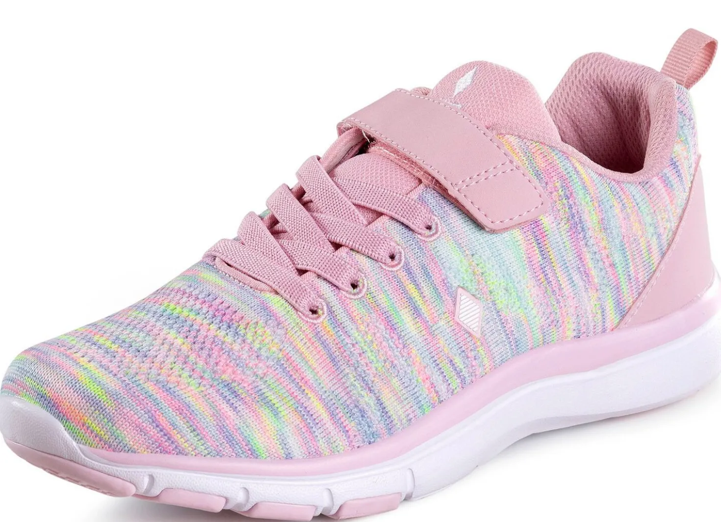 Sneaker aus effektvoll dessiniertem Textilmaterial