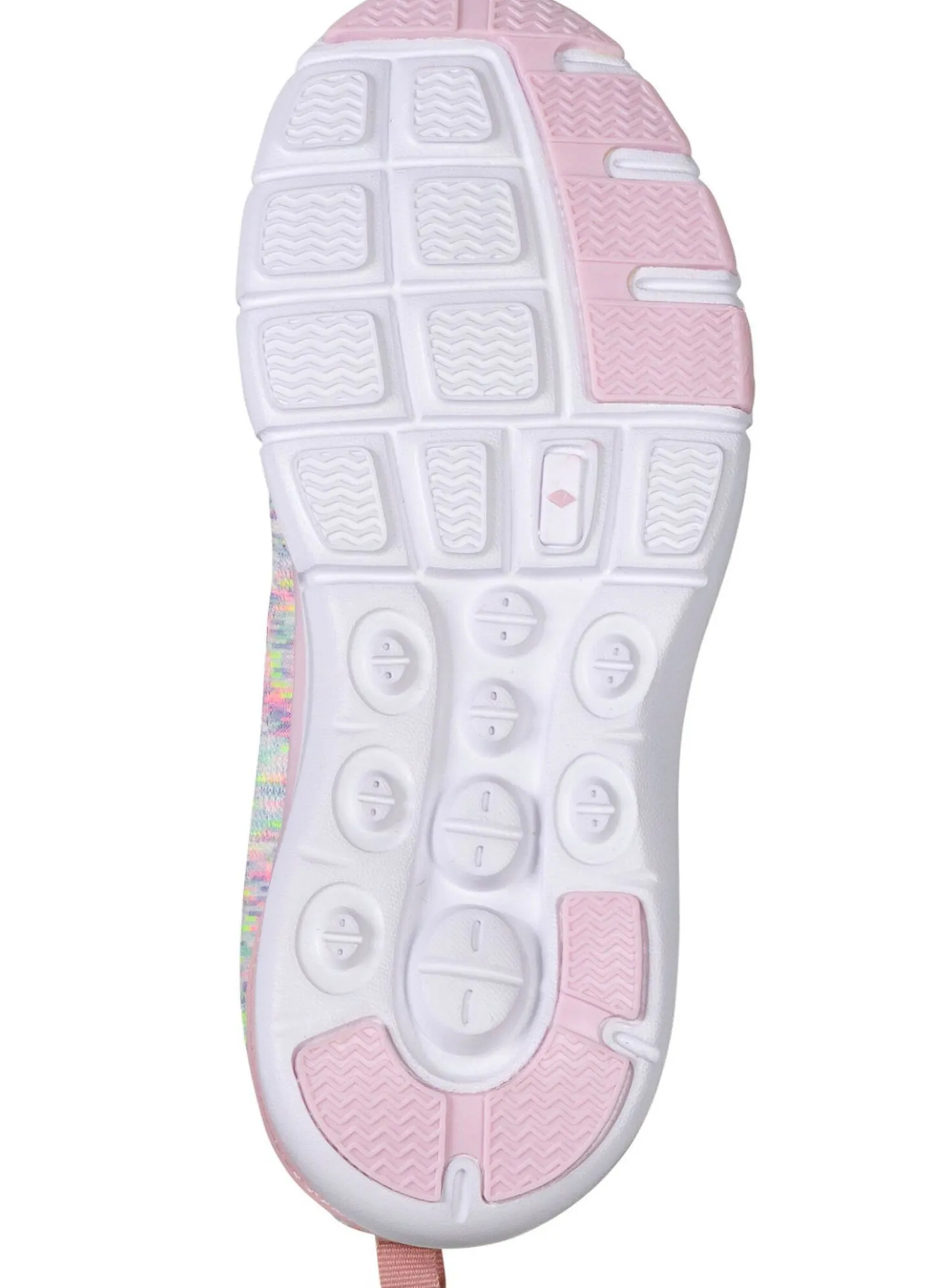 Sneaker aus effektvoll dessiniertem Textilmaterial