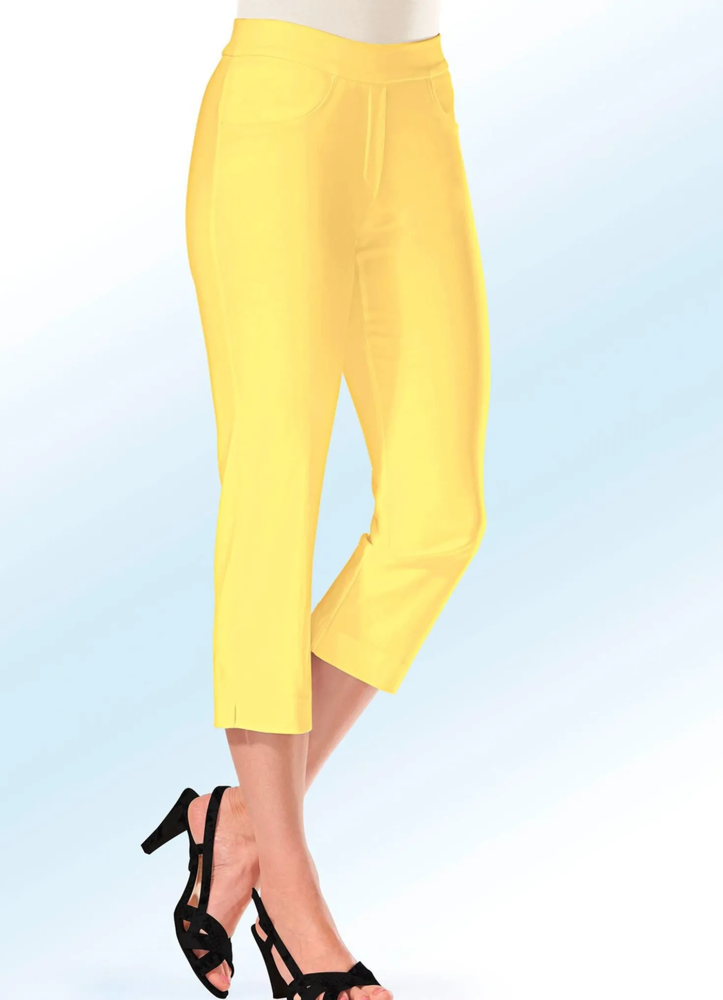 Soft-Stretch-Caprihose