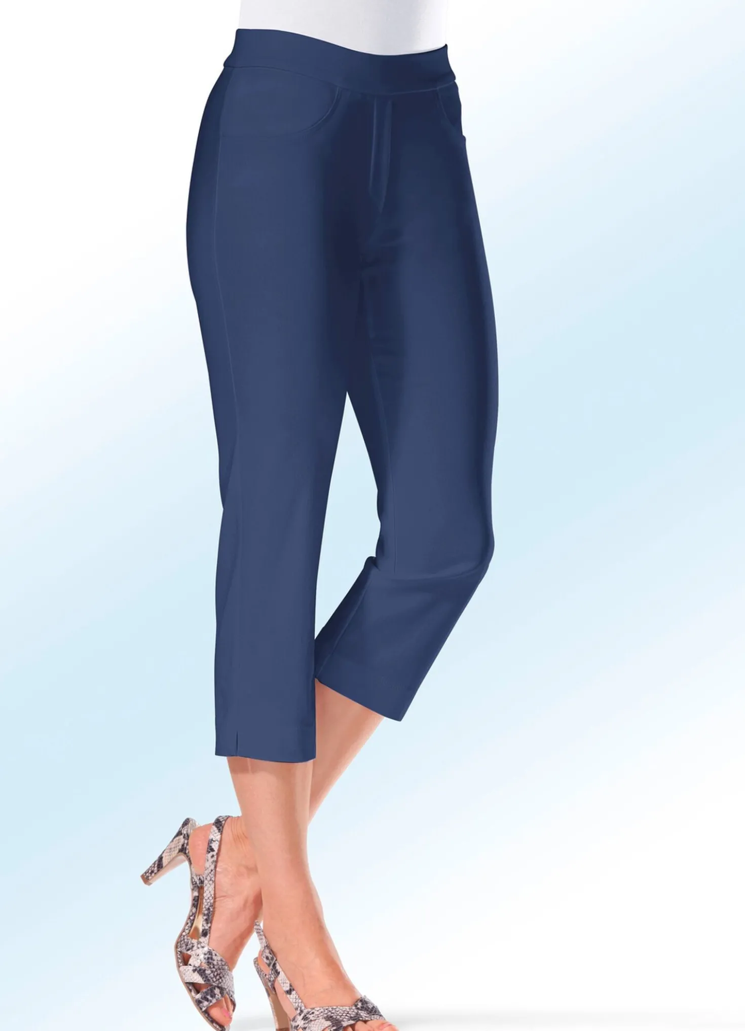 Soft-Stretch-Caprihose