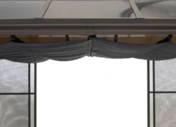SOJAG Aluminium Pavillon Castel in edlem Bronzeton