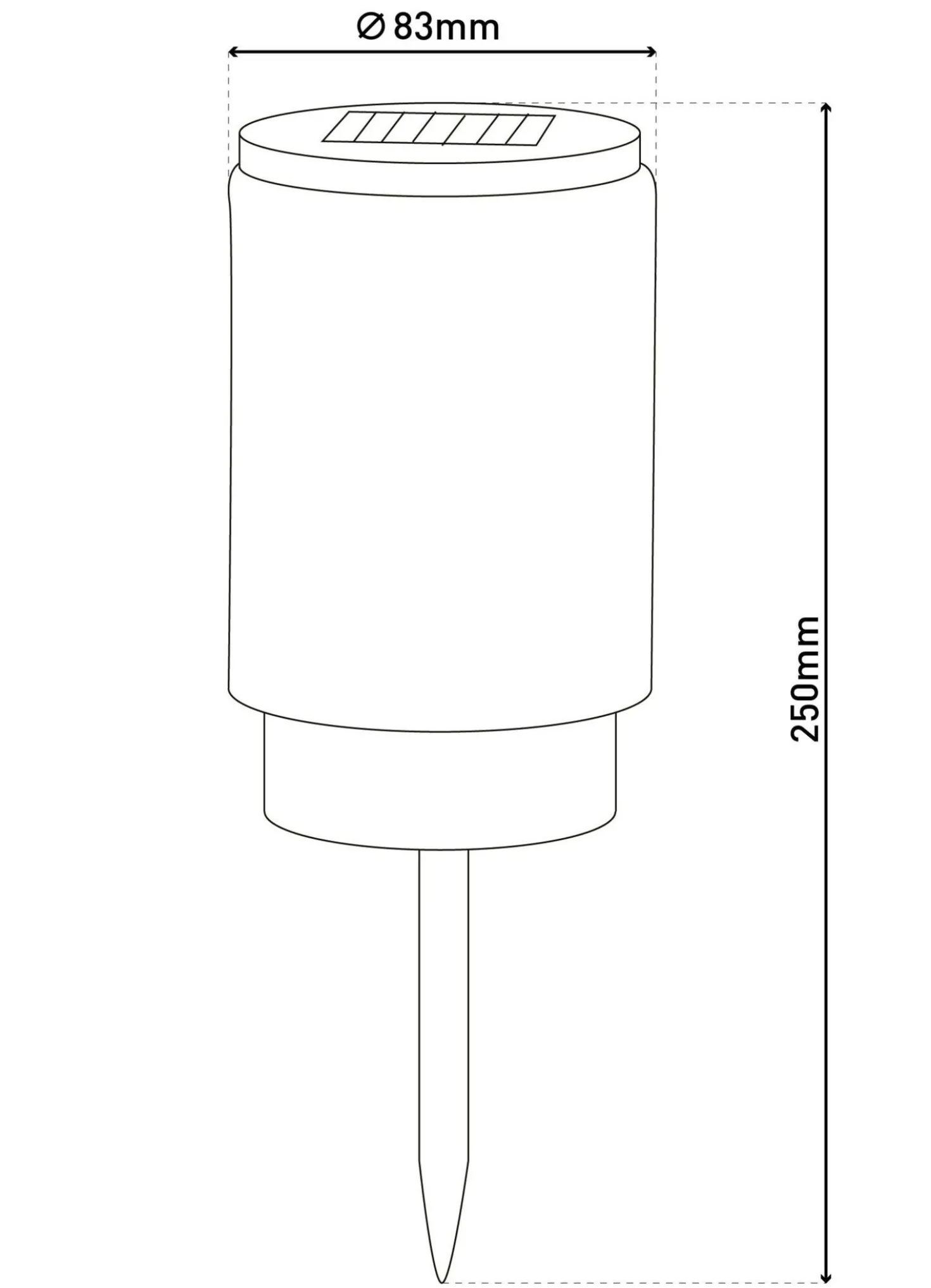 Solar-Dekoleuchten "Mila", 2er-Set