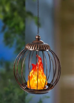 Solar-Laterne „Flammen“